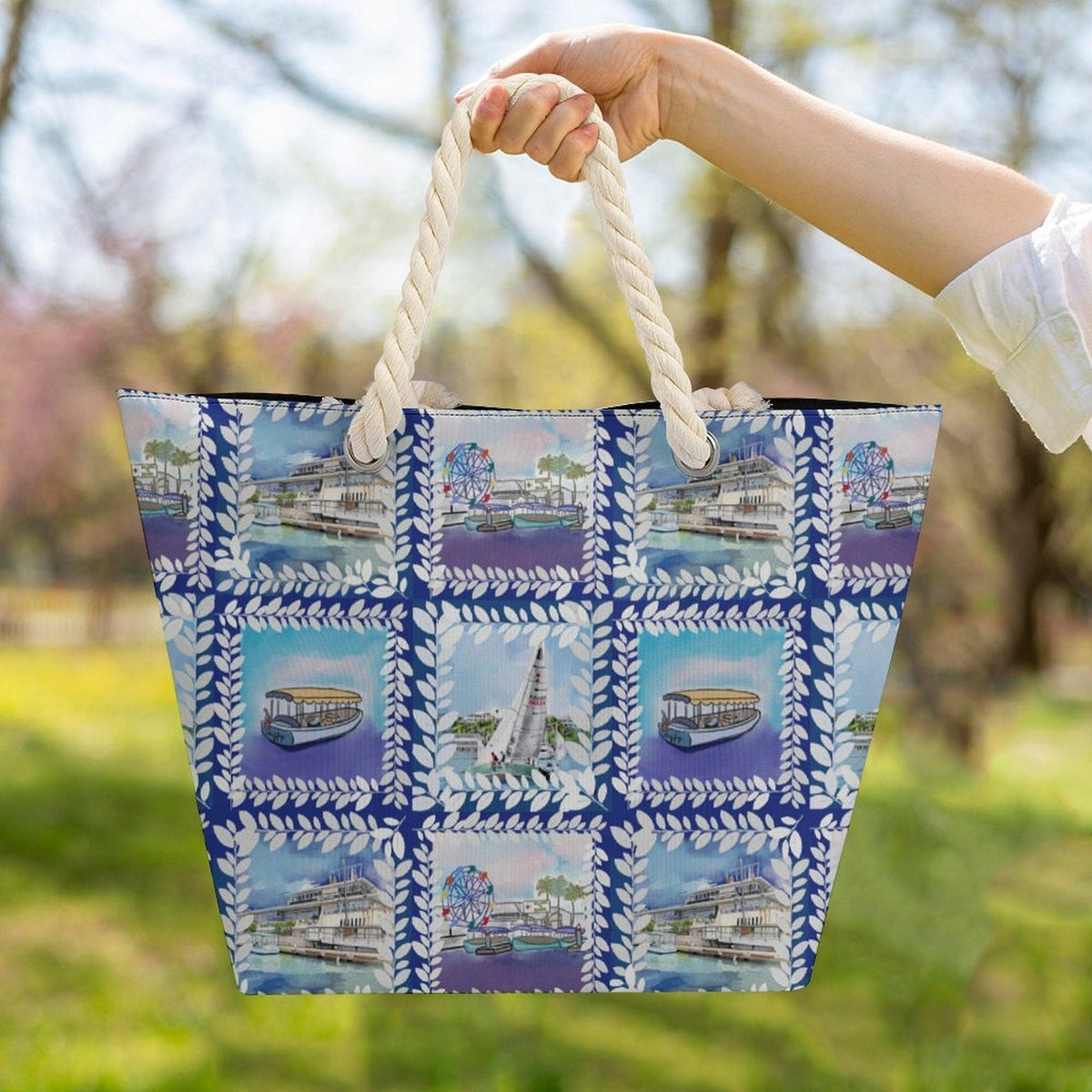 Hemp Rope Tote Bag