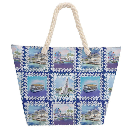 Hemp Rope Tote Bag