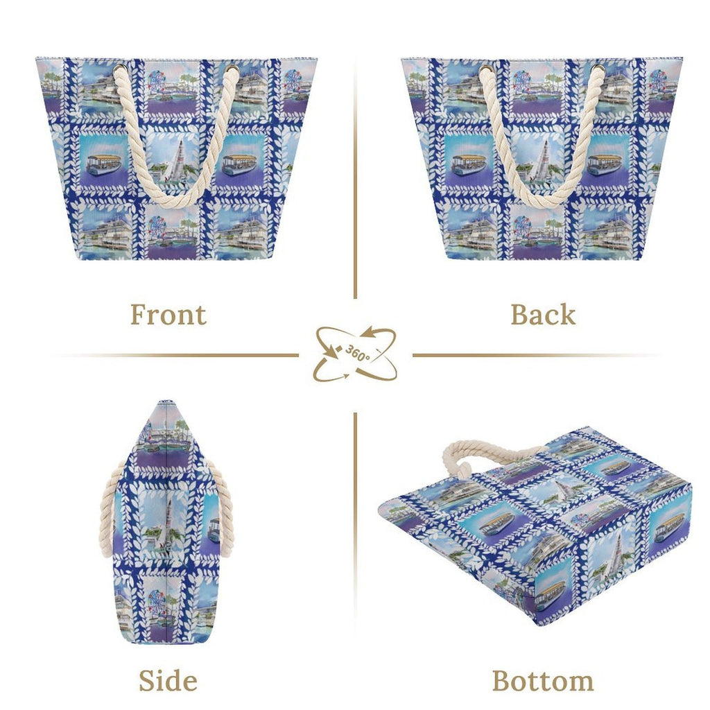 Hemp Rope Tote Bag