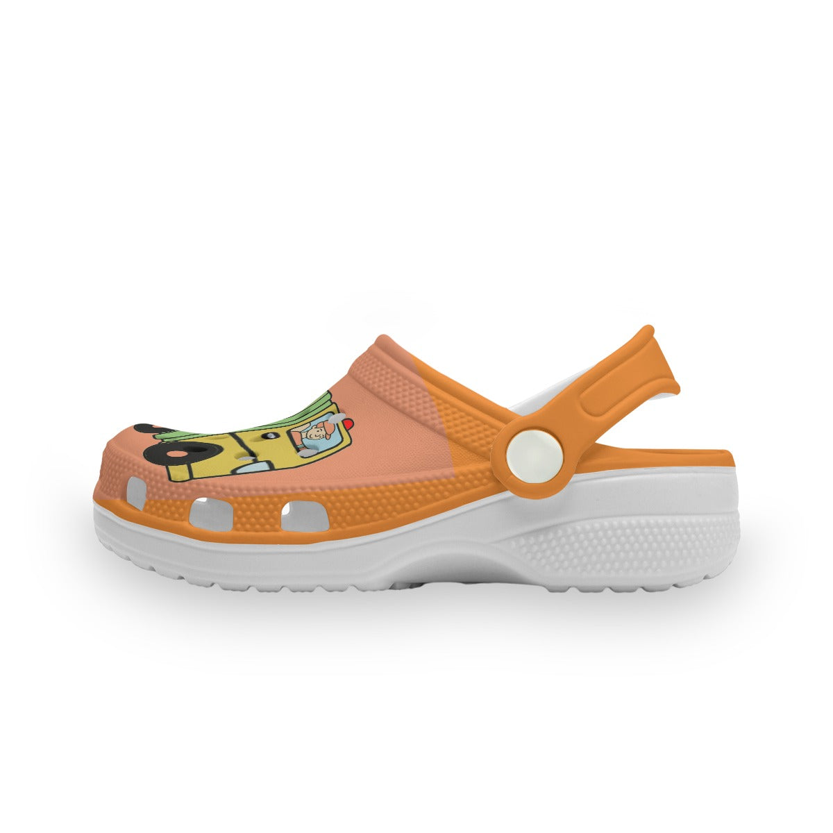 Pretty Aulani's Kid's Trash Truck Shoes, Anti-Slip Quick-Dry Breathable
