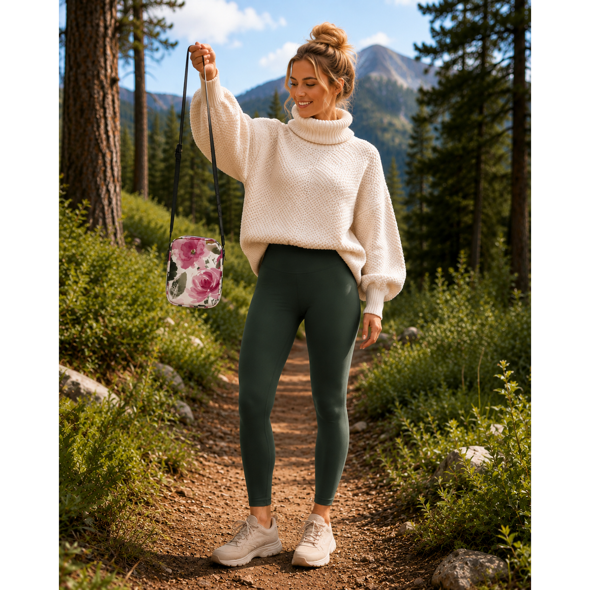 Floral Crossbody Bag