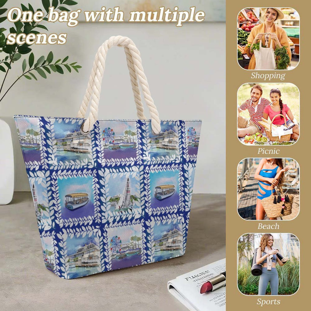 Hemp Rope Tote Bag