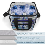Custom Large Insulated Cooler Bag Thermal Tote With Shoulder