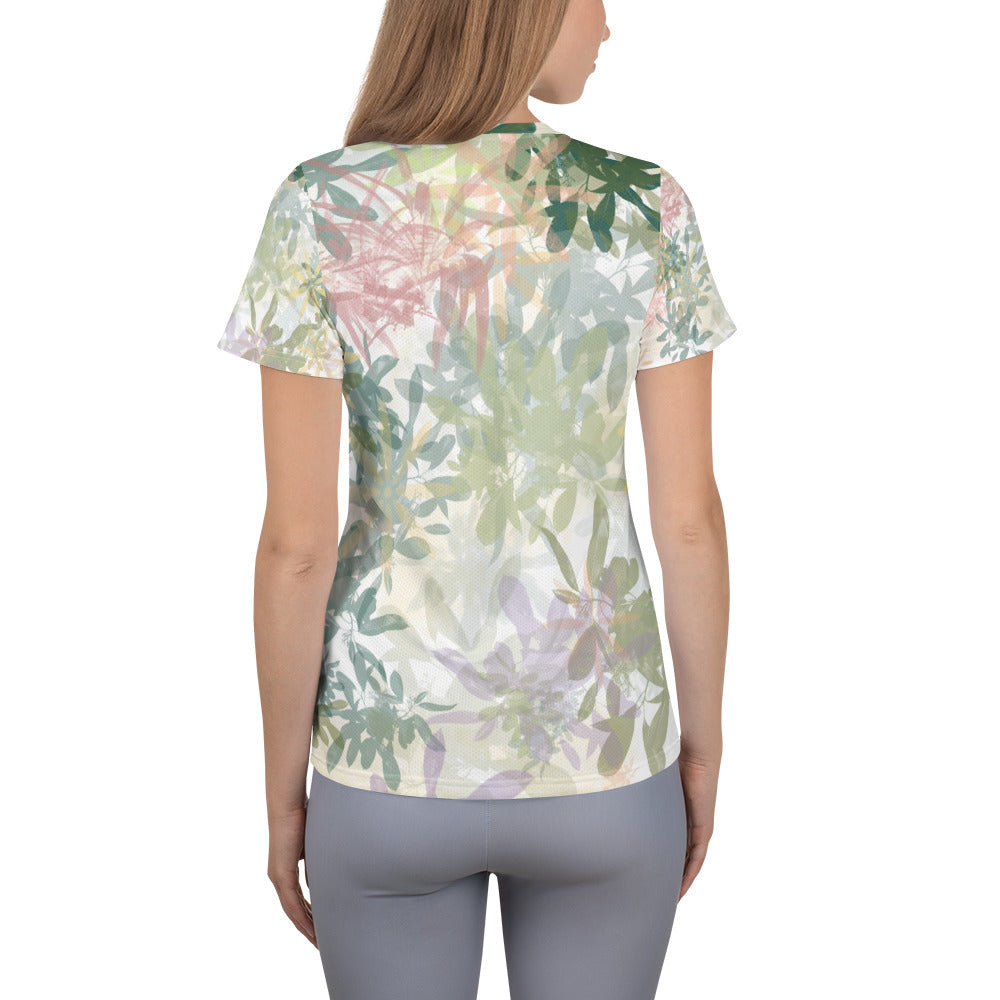 All-Over Print Women's Athletic T-shirt