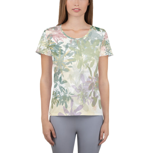 All-Over Print Women's Athletic T-shirt