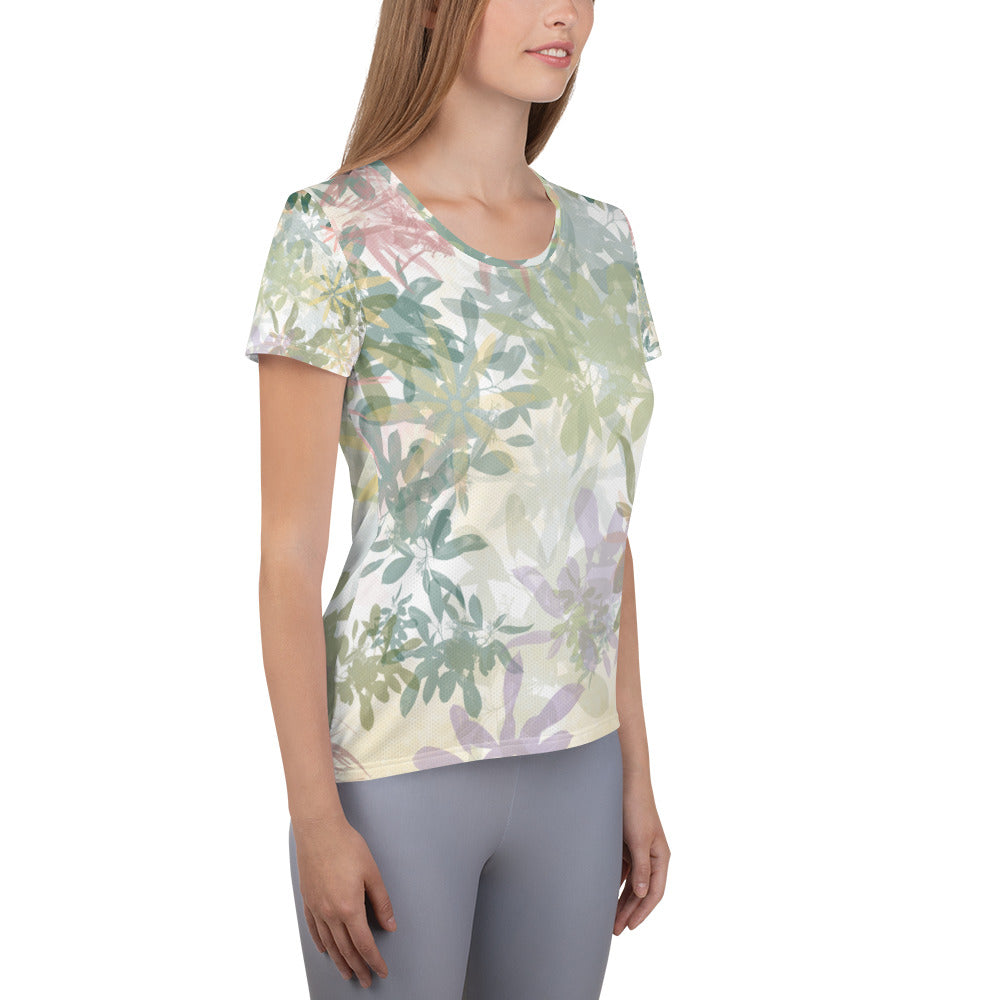 All-Over Print Women's Athletic T-shirt